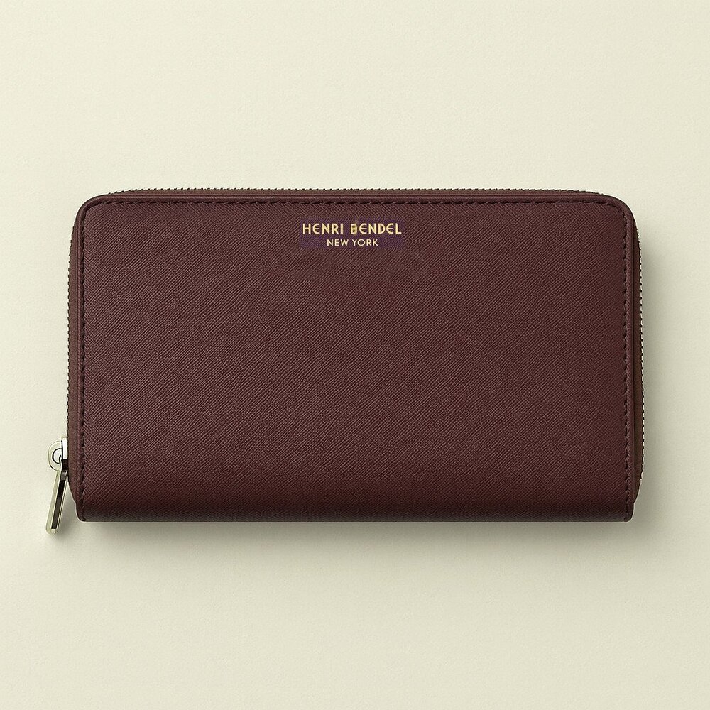Henri Bendel West 57th Zip Around Continental Wallet – Port NWT